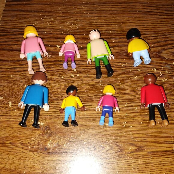Playmobil Set of 8 Mixed People / Figures - Picture 2 of 4